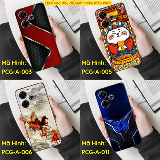 Ốp lưng Xiaomi Redmi 13, 13x/ Note 13R/ Poco M6 4G 5G dẻo in hình công nghệ, mèo thần tài,...nhiều mẫu đẹp, sắc nét