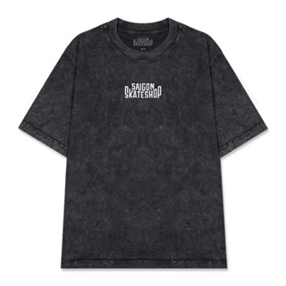 Áo thun Saigon Skateshop - SAIGON SKATESHOP REFLECTIVE OG LOGO WASH TEE