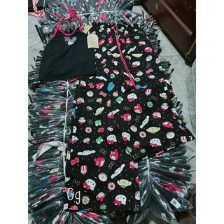 [KÈM HÌNH THẬT ] SET XUÔNG YẾM KITTY ĐEN