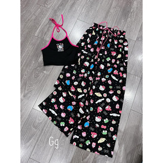 [KÈM HÌNH THẬT ] SET XUÔNG YẾM KITTY ĐEN