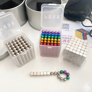 Bộ 216 viên nam châm màu sắc buckyball- đồ chơi nam châm cho bé