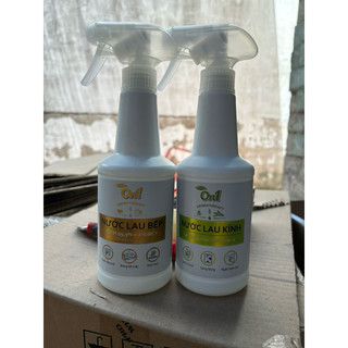 Nước lau bếp / lau kính cao cấp On1 500ml tinh dầu chanh Yuzu