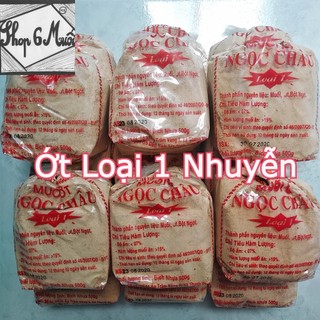 (1kg) Muối ớt Tây Ninh Ngọc Châu loại 1 bột nhuyễn (hơi mặn, chay)