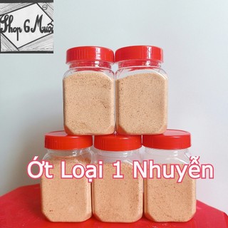 (Hũ 100gr) Muối ớt Tây Ninh Ngọc Châu loại 1 bột nhuyễn (hơi mặn, chay)