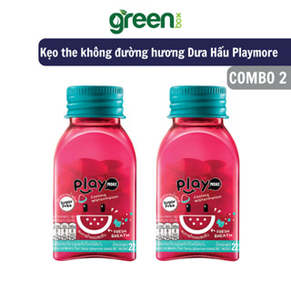  Combo 2 combo 3 hũ kẹo the không đường hương Dưa Hấu Playmore 22g 