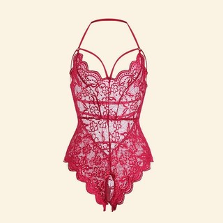 Đồ Ngủ Bodysuit Sexy Ren Xuyên Thấu, Áo Ngủ Nữ Sexy Gợi Cảm Cho Nữ Lưng Đan Dây Quyến Rũ - LALA HONEY