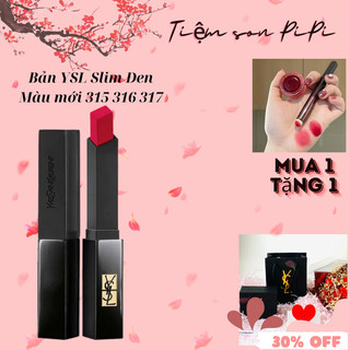 Son ysl slim rouge pur couture bản đen 2023 _ tiệm son pipi
