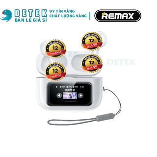 Tai Nghe Remax CozyPods W30N True Wireless Bluetooth V5.4 ANC+ENC 30mAh/350mAh LCD