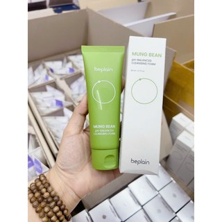 Sữa Rửa Mặt Beplain Đậu Xanh cân bằng độ pH Greenful Cleansing Foam 80ml