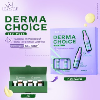 Bộ sản phẩm peel ngăn ngừa lão hóa Bio Peel Derma Choice by Lro'Cre 15g