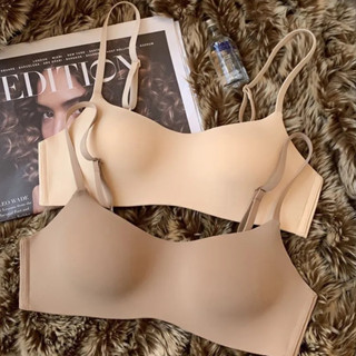 Áo Ngực Không Gọng Đúc Su 2 Nấc Cài, Áo Lót Nữ Mút Mỏng Viền Ép ZANABRA A141