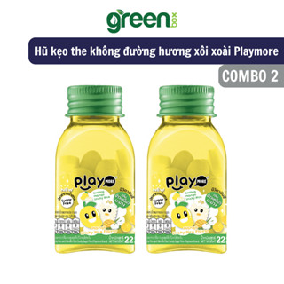 Combo 2 Combo 3 hũ kẹo the không đường hương xôi xoài Playmore 22g 
