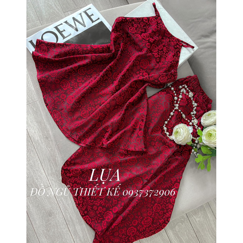 Set Lụa Yếm Gấm Quần Dài Thiết Kế - NOIYLUA