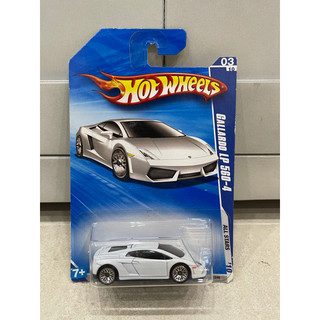 Xe mô hình đồ chơi Hotwheels cơ bản 1:64 - Lamborghini Gallardo LP 560-4