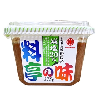 Tương Miso Dashi Marukome giảm muối 375g Nhật Bản | 4902713123471 | Kan shop hàng Nhật