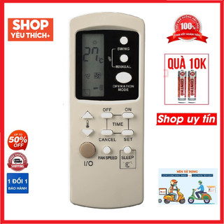 Điều khiển remote từ xa dùng cho điều hòa Galanz-tặng kèm pin-đầu bấm điều hòa Galanz
