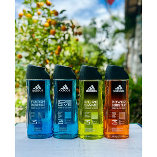 Sữa tắm - gội - rửa mặt adidas 3in1 400ml