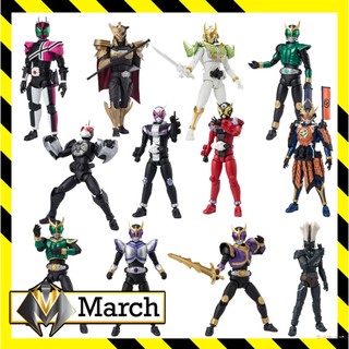 Mô hình Shodo Kamen Rider Kuuga - Decade - Zangetsu , Gaim - Zi-O - OOO Double - SODO