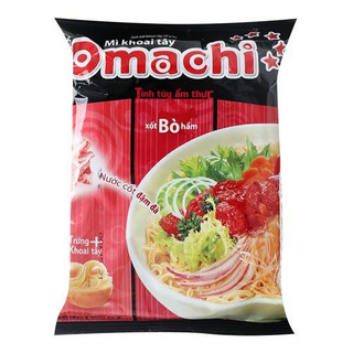 Thùng 30 gói mì omachi sốt bò hầm