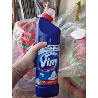 Tẩy bồn cầu, nhà tắm Vim 900ml