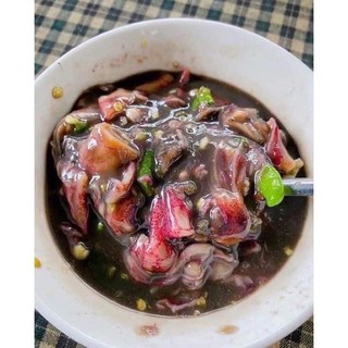  Hủ Mắm Mực Loại 1  450Gr  - Đặc Sản Xứ Nẫu - Hàng Chính Gốc Bình Định   nguyên con chưa gia vị  