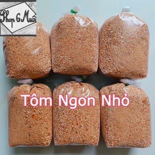 (Túi 500gr) Muối tôm Tây Ninh Ngọc Châu loại ngon hột nhỏ (không chay)
