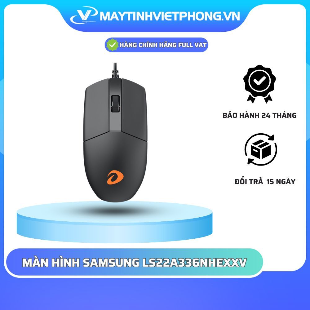 [FULL VAT] CHUỘT DAREU LM130S ĐEN (USB)