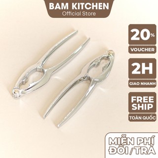 Dụng cụ kẹp càng cua ghẹ Bam KITCHEN và tách các loại vỏ, hạt cứng inox siêu bền cao cấp KCC01F