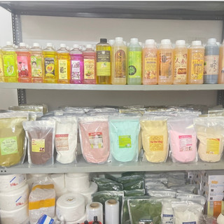 1kg bột mask dẻo đắp mặt chuyên dùng tại spa mask dẻo bạc hà - mask dẻo đắp mặt nạ