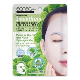 Mặt nạ dừa sinh học dưỡng mịn Sense Plus...