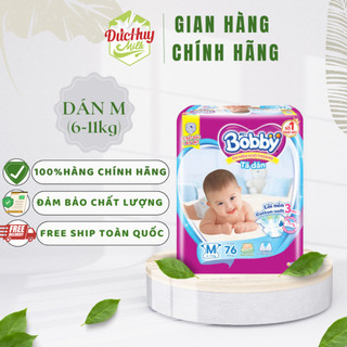 Tã/bỉm dán bobby m76/l68/xl62/xxl56_duchuymilk