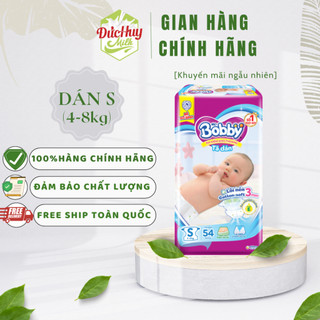 Tã/Bỉm Dán Bobby Siêu Mỏng NB70 /S54/S80_Duchuymilk (hàng tặng tùy thời điểm khuyến mãi)
