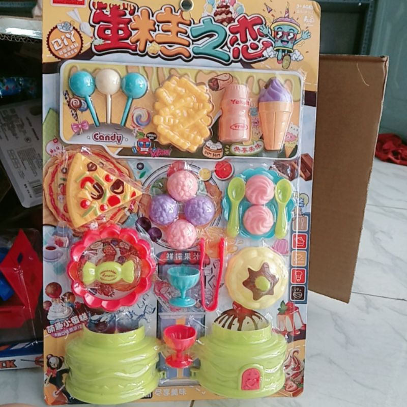 Đồ chơi trẻ em giá rẻ cho bé đồng giá 39k bánh kem-Khang baby store