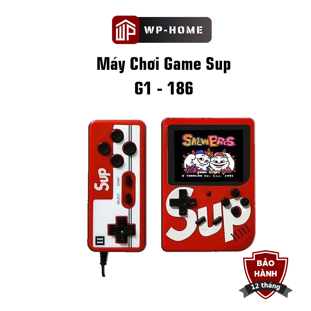 Máy chơi game cầm tay G1- 186 - Máy chơi game cầm tay G1 2 người chơi 400 game