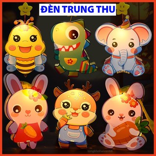 Đèn lồng trung thu có đèn nhạc cho bé trai và bé gái chơi trung thu nhiều hình dáng lựa chọn
