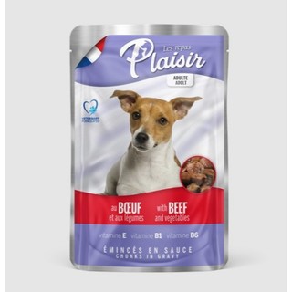 Pate Sốt Viên Plaisir cho chó Đủ vị