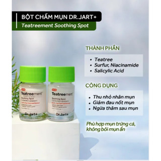 [OLIVE YOUNG]Chấm mụn DR.JART TEATREEMENT SOOTHING SPOT