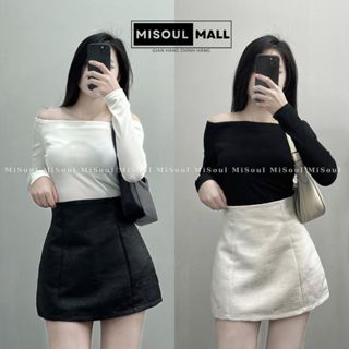 Chân Váy Tafta Xước BigSize Dáng Chữ A Cạp Cao MiSoul Mall, Chân Váy Con Ong BigSize 252