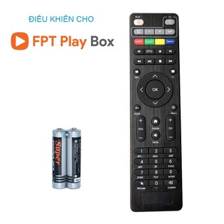 Remote Thay Thế Điều Khiển FPT Play Box 2018 Kèm pin AAA