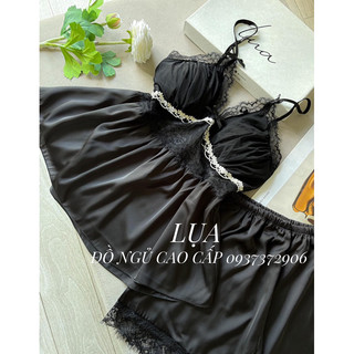 Set Đùi Lụa Phối Ren Mềm Cao Cấp - NOIYLUA