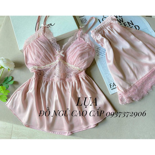 Set Đùi Lụa Phối Ren Mềm Cao Cấp - NOIYLUA