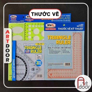 Thước vẽ kỹ thuật WINQ nội thất, kiến trúc, mỹ thuật