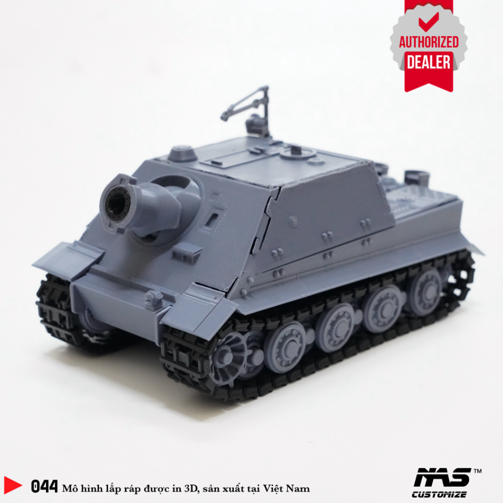 [ NAS ] Mô hình đồ chơi lắp ráp xe tăng Sturmtiger tỉ lệ 1:48, Mô Hình Xe Tăng quân sự Tỉ Lệ 1 / 48