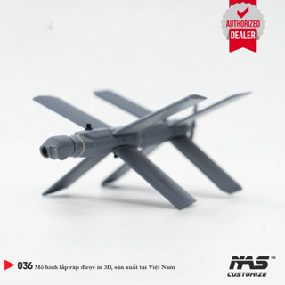 [NAS] Mô hình lắp ráp UAV Lancet 1/48, Mô hình lắp ráp drone Lancet 3.