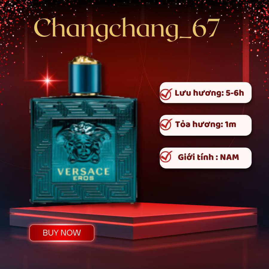 Nước Hoa Nam Versace Eros EDT 100ml  - ChangChang67