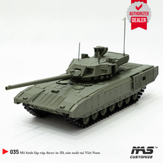 [NAS] Mô hình lắp ráp xe tăng T-14 Armata 1/48, Mô hình lắp ráp quân sự xe tank Nga T-14 Armata