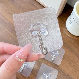 Combo 10 móc dán tường trong suốt chịu lực siêu dính