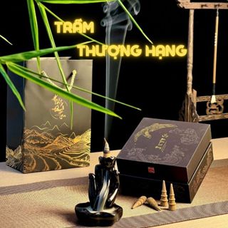 Nụ Trầm Hương Rừng THƯỢNG HẠNG Xông Đốt Thác Khói Nguyên Chất Tự Nhiên - Đồ Thờ Cúng Xông Nhà Thiền