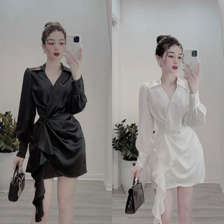 Đầm Body Bigsize 50-90Kg Lụa Thái Siêu Xinh, Siêu Sang Chảnh, Cá Tính - D80 -Ú Xinh Store (Đầm Lụa Thái)