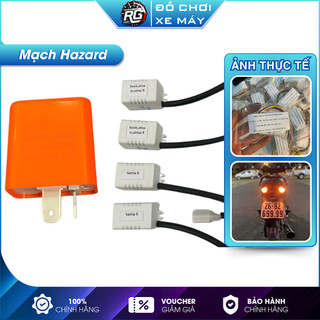 Mạch hazard cho tất cả các dòng xe máy exciter 150,155, winner, sonic, satria, sirius, sirius fi, futureled,ab.